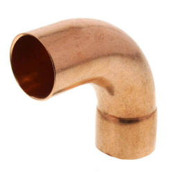 Copper 90° Long Turn Street Elbows
