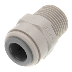 Gray Acetal Male Adapters