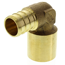 PEX Crimp x Copper Fitting Elbows