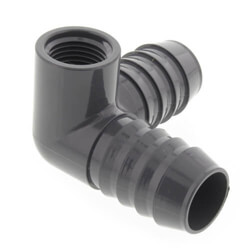 PVC Barbed Insert Side Outlet Elbows