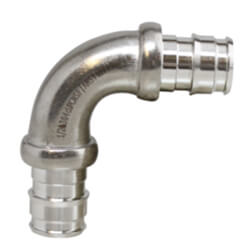 Stainless Steel Expansion PEX 90° Elbows