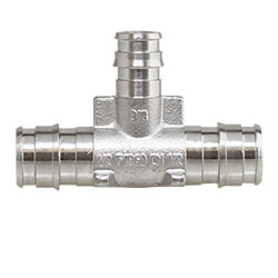 Stainless Steel Expansion PEX Reducing Tees