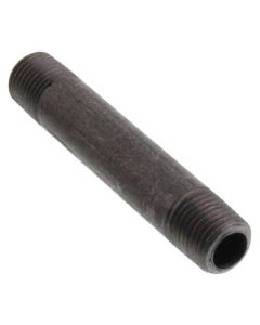 1/4" x 3" Black Nipple