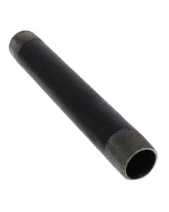 3/4" x 7" Black Nipple