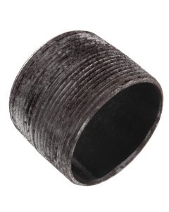 3" x Close Black Nipple