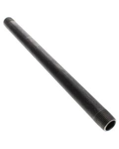 1/4" x 48" Black Nipple