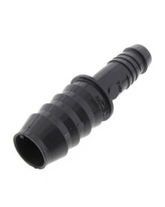 3/4" x 3/8" PVC Barbed Insert Spiral Coupling (Insert x Spiral Barb)