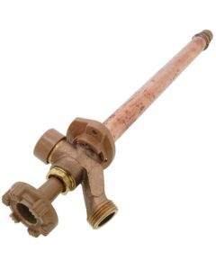 Model 17 3/4", 10" Inlet Wall Faucet w/ Metal Handle