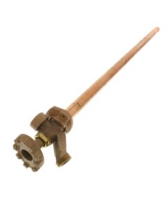 Model 19, 24", 3/4" PEX Inlet Anti-Siphon Wall Faucet w/ Metal Handle