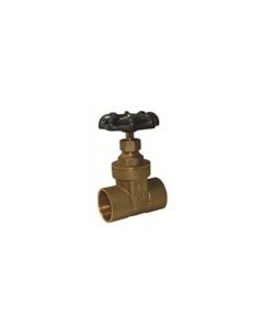 4" Sweat Brass Gate Valve