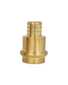 3/4" Press x 1" Press Transition  Bronze Coupling- F1807 (Lead Free)
