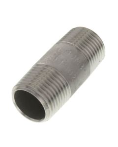 3/8" x 1-1/2" Stainless Steel Nipple