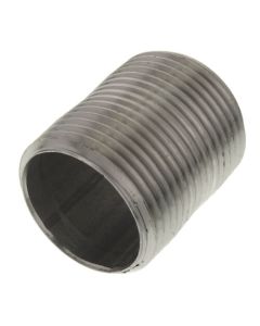 1" x Close Stainless Steel Nipple