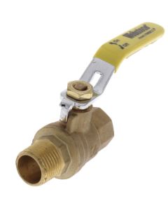 1/2" MIP x FIP Full Port Forged Brass Ball Valve (Lead Free)
