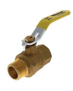 3/4" MIP x FIP Full Port Forged Brass Ball Valve (Lead Free)