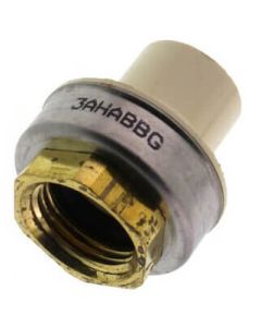 1-1/4" CTS CPVC Female Adapter w/ Gasket (Socket x Brass FPT)