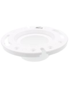 3" Spigot Fit Closet Flange w/ Plastic Ring (PVC)