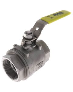 2" IPS Full Port 316 Stainless Steel 2-Piece Ball Valve