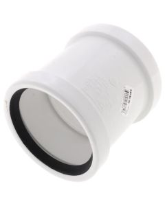 4" PVC SDR 35 Coupling w/ Stop (G x G)