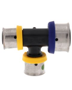 3/4" x 1/2" x 1/2" PEX Press PureFlow Polymer Tee
