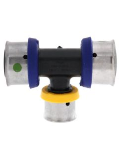 3/4" x 3/4" x 1/2" PEX Press PureFlow Polymer Tee