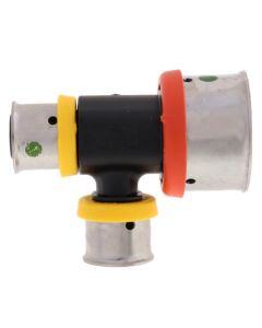 1" x 1/2" x 1/2" PEX Press PureFlow Polymer Tee