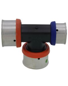 1" x 3/4" x 1" PEX Press PureFlow Polymer Tee