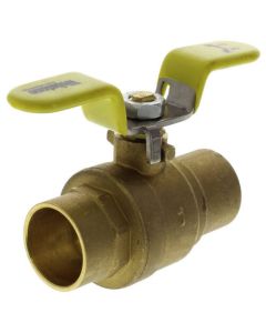1" Sweat Full Port Ball Valve w/ T-Handle