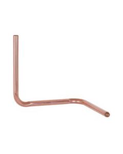 1/2" CTS Offset Tub Spout Elbow, Spun Left, No Lead (8" x 8" x 7")