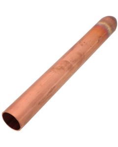 3/4" CTS x Spin Closed End Type L Copper Stub Out Bullet (8" Length)