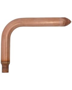 1" PowerPEX Copper Stub Out Elbow (6" x 8")