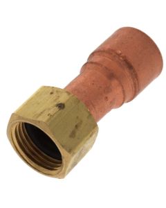 1/2" CPVC x 1/2" FIP Swivel CPVC MetalHead Straight Short-N-Swivel Adapter