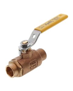1/2" Standard Port Sweat Ball Valve (15 Cv)