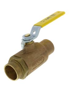 2" Standard Port Sweat Ball Valve (108 Cv)