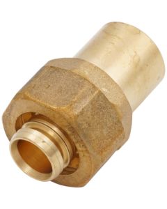 5/8" PEX-AL-PEX Compression x 3/4" Male Sweat Adapter