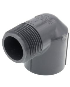 1" PVC Schedule 80 90-Degree Street Elbow (MIPT x FIPT)