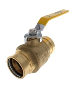 2-1/2" Press Full Port Forged Brass Ball Valve (Lead Free)
