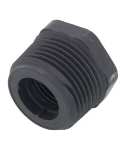 1" x 1/2" PVC Sch. 80 Flush Style Reducer Bushing (MPT x FPT)