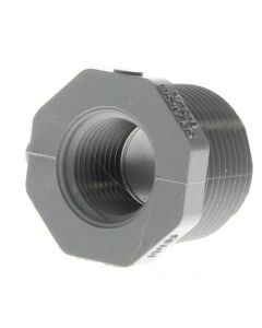 1-1/2" x 1/2" CPVC Schedule 80 Flush Style Reducer Bushing (MIPT x FIPT)