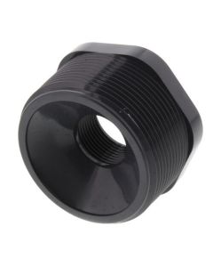 2" x 3/4" PVC Sch. 80 Flush Style Reducer Bushing (MPT x FPT)