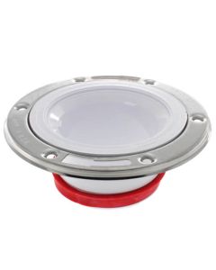 4" Inside Push Tite Flange w/ Stainless Steel Swivel Ring