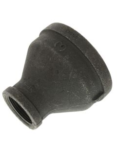 3" x 1-1/4" Black Reducing Coupling