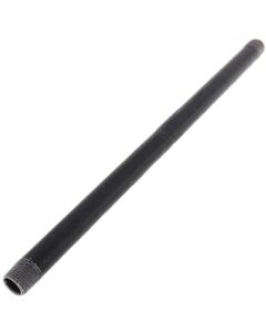 1/2" x 16" Black Nipple