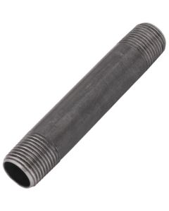 1/2" x 4-1/2" Black Nipple