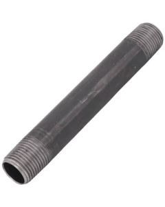 1/2" x 5-1/2" Black Nipple