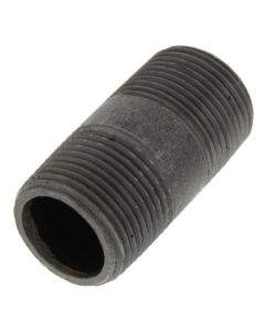 3/4" x 2" Schedule 80 Heavy Duty Black Nipple