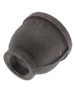 2-1/2" x 1-1/4" Black Reducing Coupling