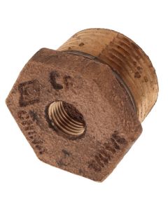 3/4" x 1/8" MIP x FIP Brass Bushing (Lead Free)