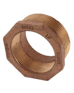 2-1/2" x 2" MIP x FIP Brass Bushing (Lead Free)