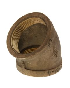 2" FIP 45-Degree Brass Elbow (Lead Free)